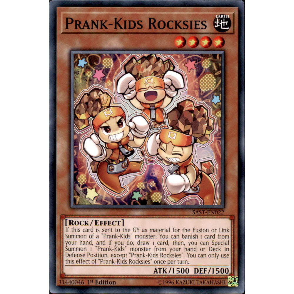 Prank-Kids Rocksies SAST-EN022 Yu-Gi-Oh! Card from the Savage Strike Set