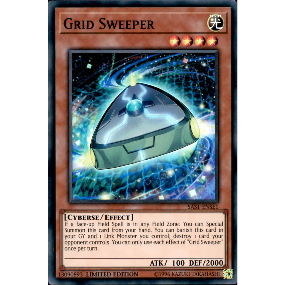 Grid Sweeper SAST-ENSE1 Yu-Gi-Oh! Card from the Savage Strike Special Edition Set