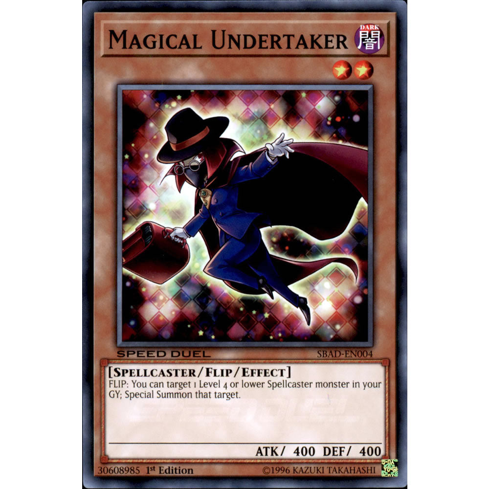 Magical Undertaker SBAD-EN004 Yu-Gi-Oh! Card from the Speed Duel: Attack from the Deep Set
