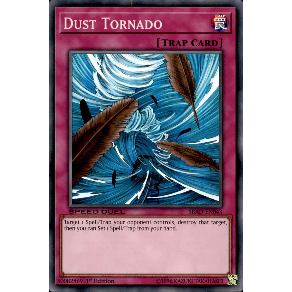 Dust Tornado SBAD-EN043 Yu-Gi-Oh! Card from the Speed Duel: Attack from the Deep Set