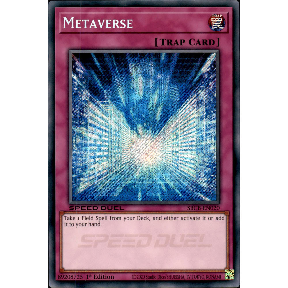 metaverse yugioh card Metaverse SBCB-EN020 Yu-Gi-Oh! Card