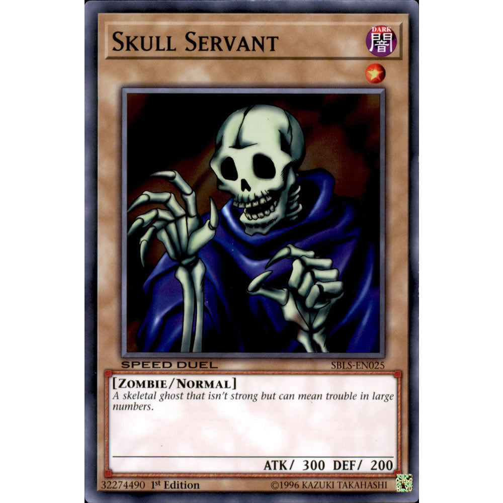 Skull Servant SBLS-EN025 Yu-Gi-Oh! Card from the Speed Duel: Arena of Lost Souls Set