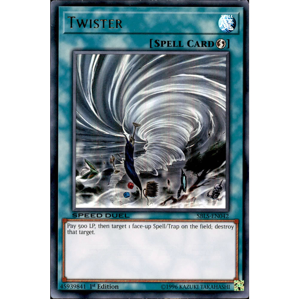Twister SBLS-EN042 Yu-Gi-Oh! Card from the Speed Duel: Arena of Lost Souls Set