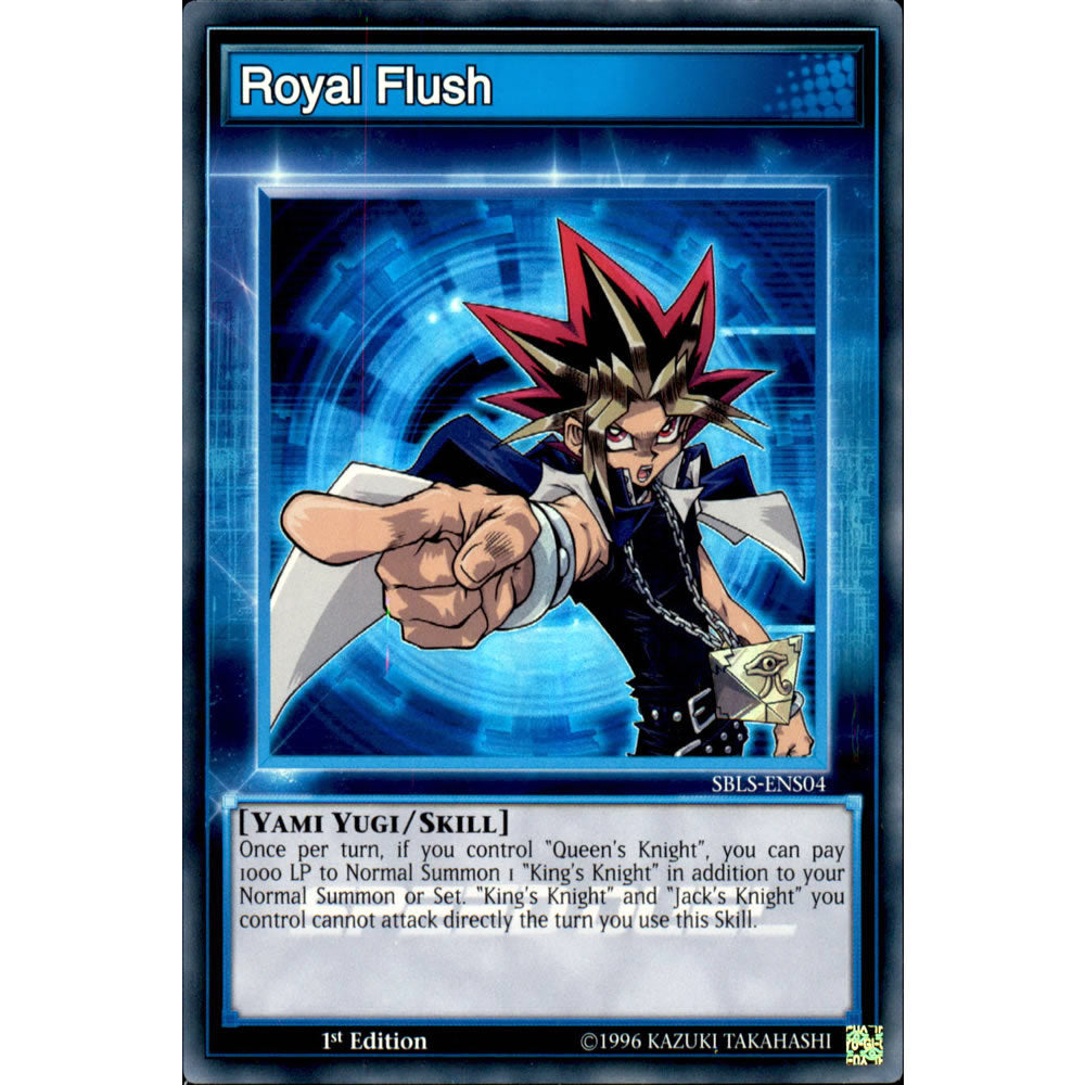 Royal Flush SBLS-ENS04 Yu-Gi-Oh! Card from the Speed Duel: Arena of Lost Souls Set
