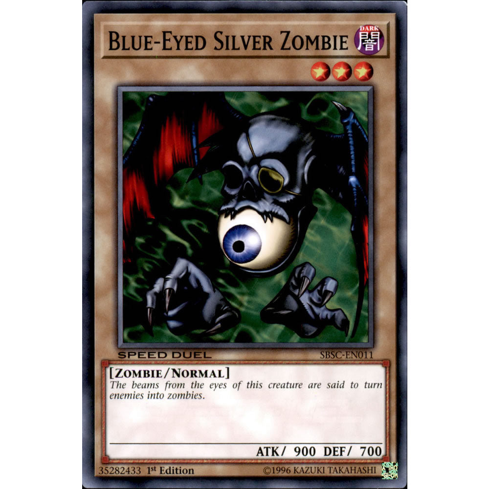 Blue-Eyed Silver Zombie SBSC-EN011 Yu-Gi-Oh! Card from the Speed Duel: Scars of Battle Set
