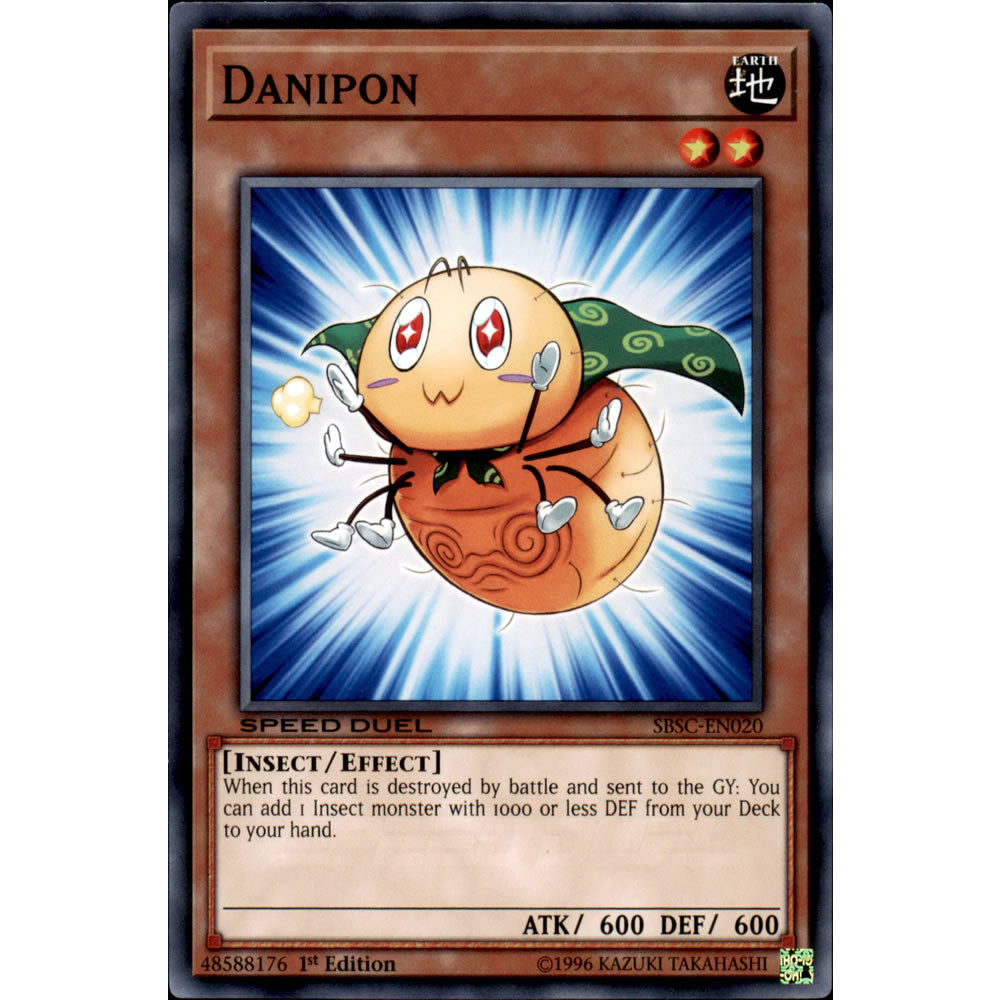 Danipon SBSC-EN020 Yu-Gi-Oh! Card from the Speed Duel: Scars of Battle Set