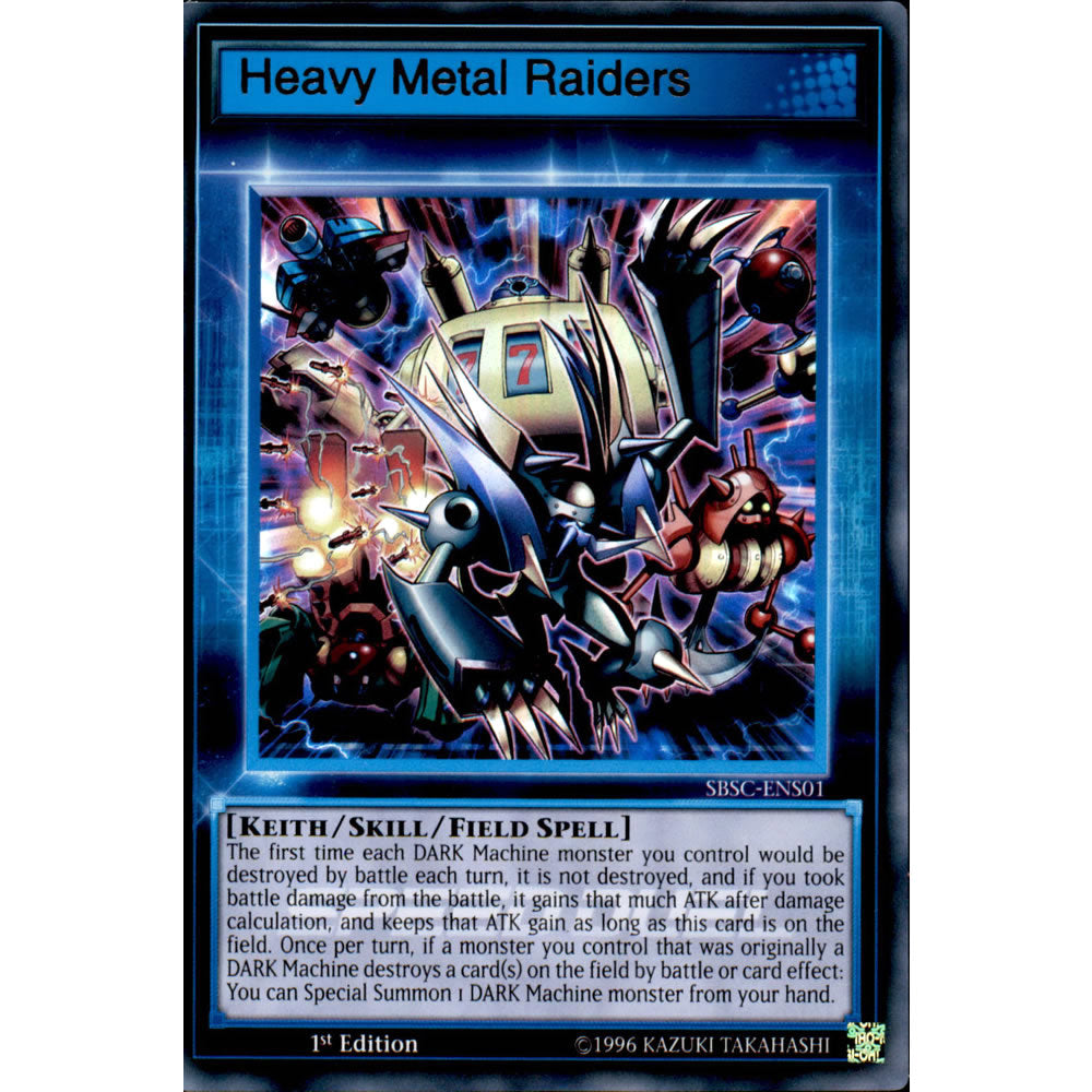 Heavy Metal Raiders SBSC-ENS01 Yu-Gi-Oh! Card from the Speed Duel: Scars of Battle Set