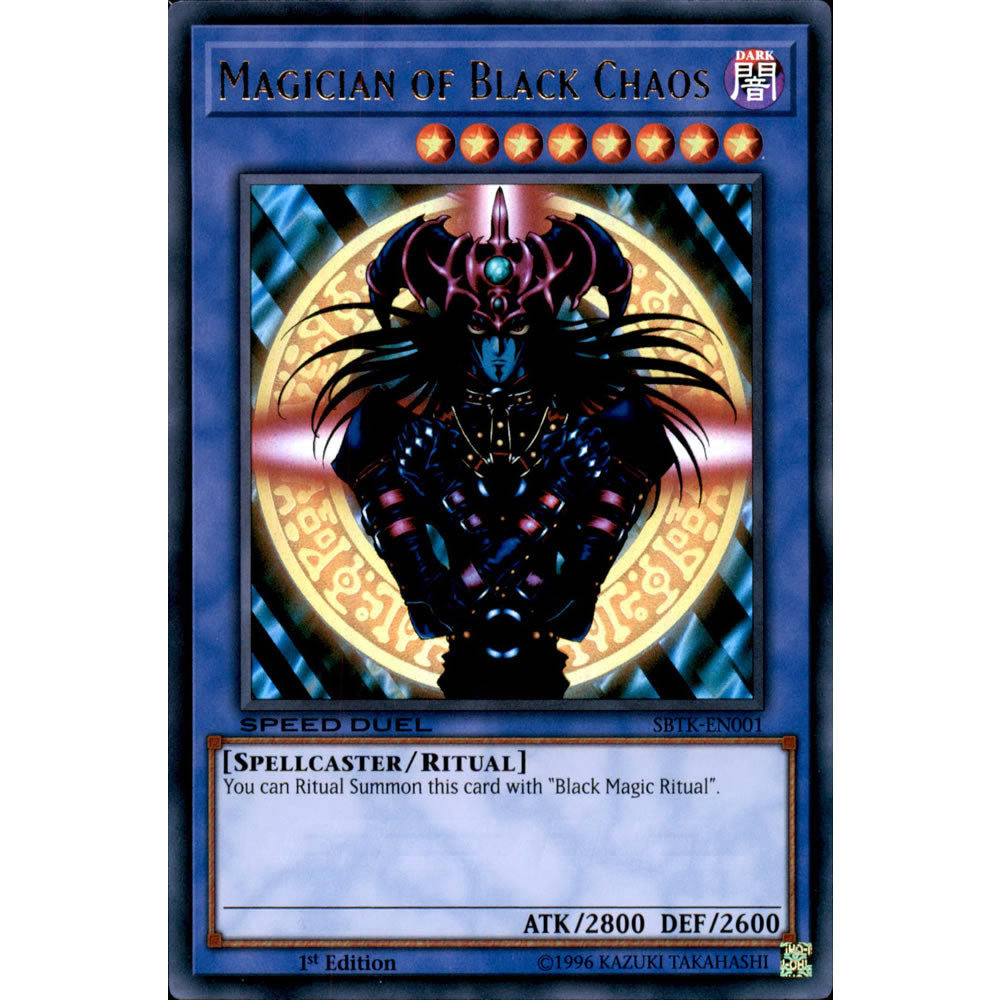 Magician of Black Chaos SBTK-EN001 Yu-Gi-Oh! Card from the Speed Duel: Trials of the Kingdom Set