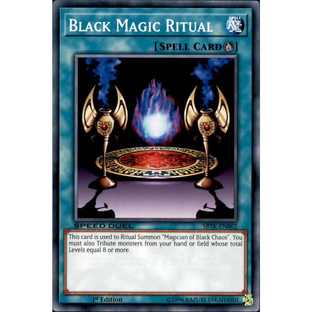 Black Magic Ritual SBTK-EN002 Yu-Gi-Oh! Card