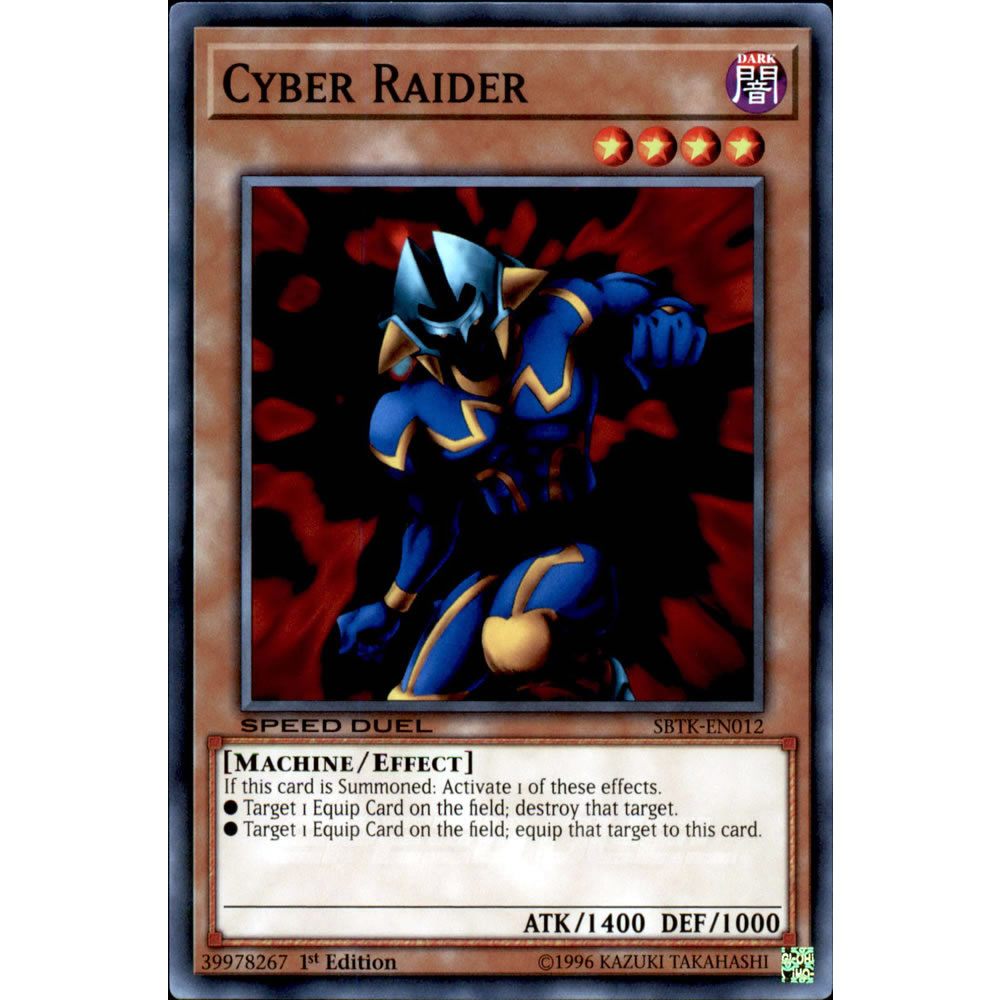 Cyber Raider SBTK-EN012 Yu-Gi-Oh! Card from the Speed Duel: Trials of the Kingdom Set