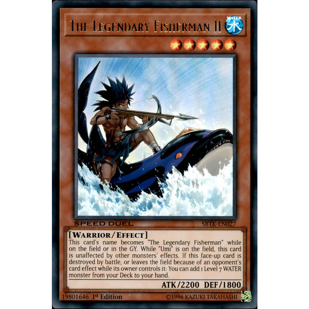 The Legendary Fisherman II SBTK-EN027 Yu-Gi-Oh! Card from the Speed Duel: Trials of the Kingdom Set
