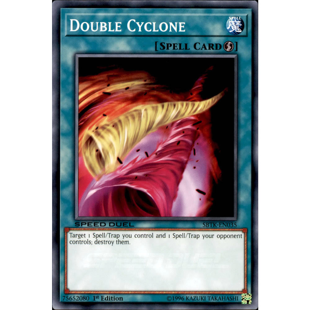 Double Cyclone SBTK-EN035 Yu-Gi-Oh! Card from the Speed Duel: Trials of the Kingdom Set