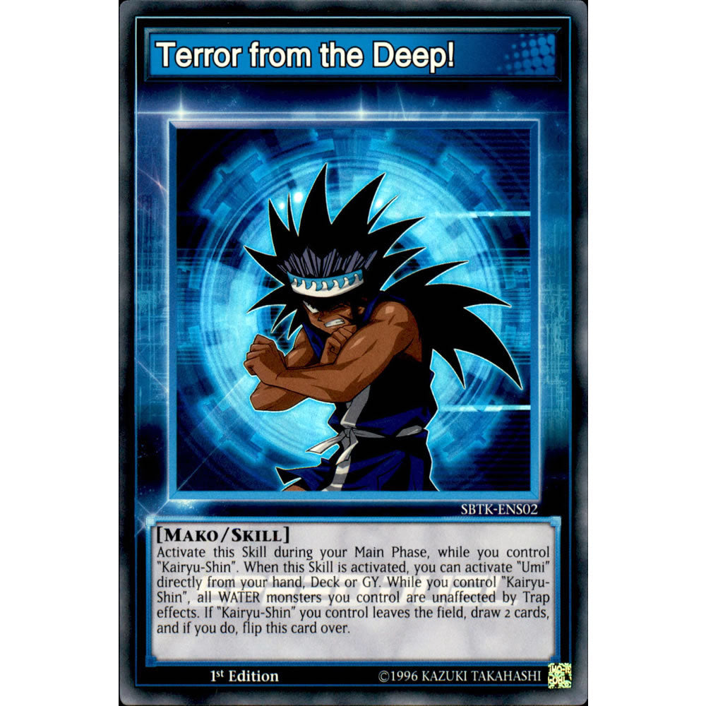 Terror from the Deep! SBTK-ENS02 Yu-Gi-Oh! Card from the Speed Duel: Trials of the Kingdom Set