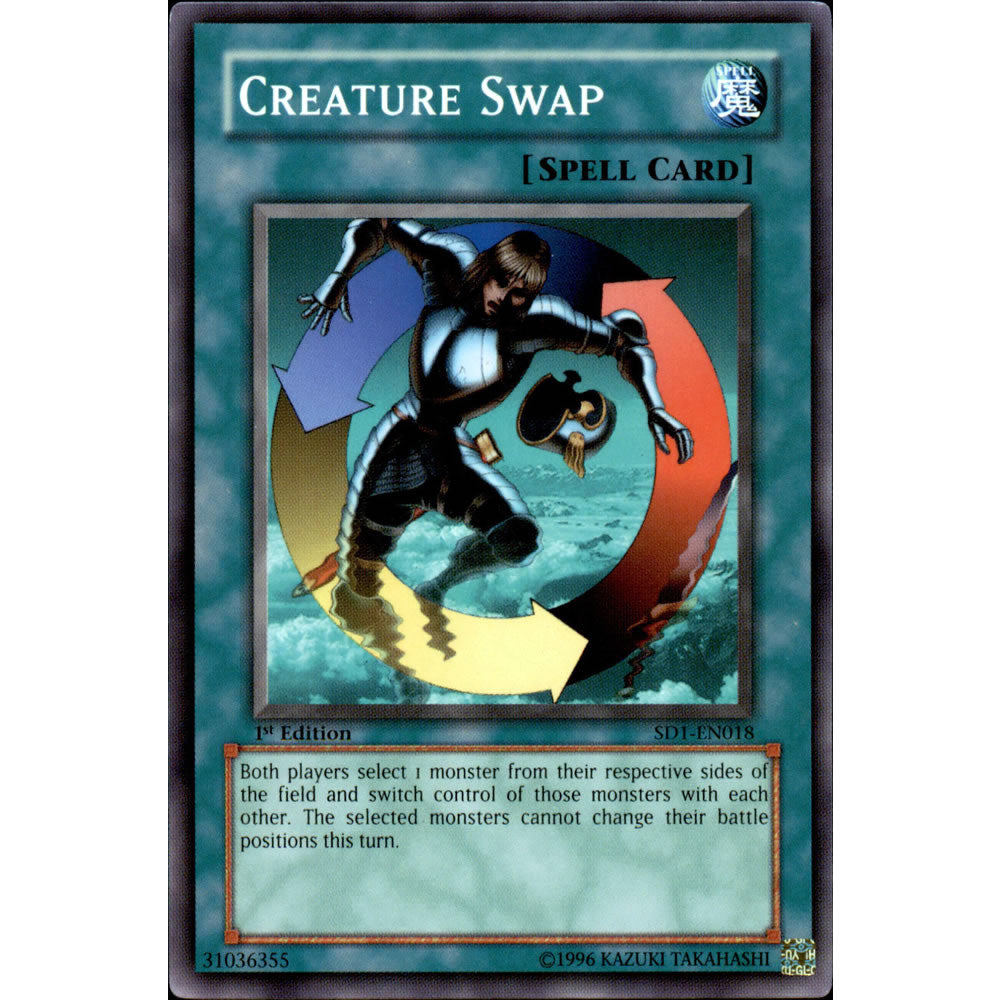 Creature Swap SD1-EN018 Yu-Gi-Oh! Card from the Dragon's Roar Set