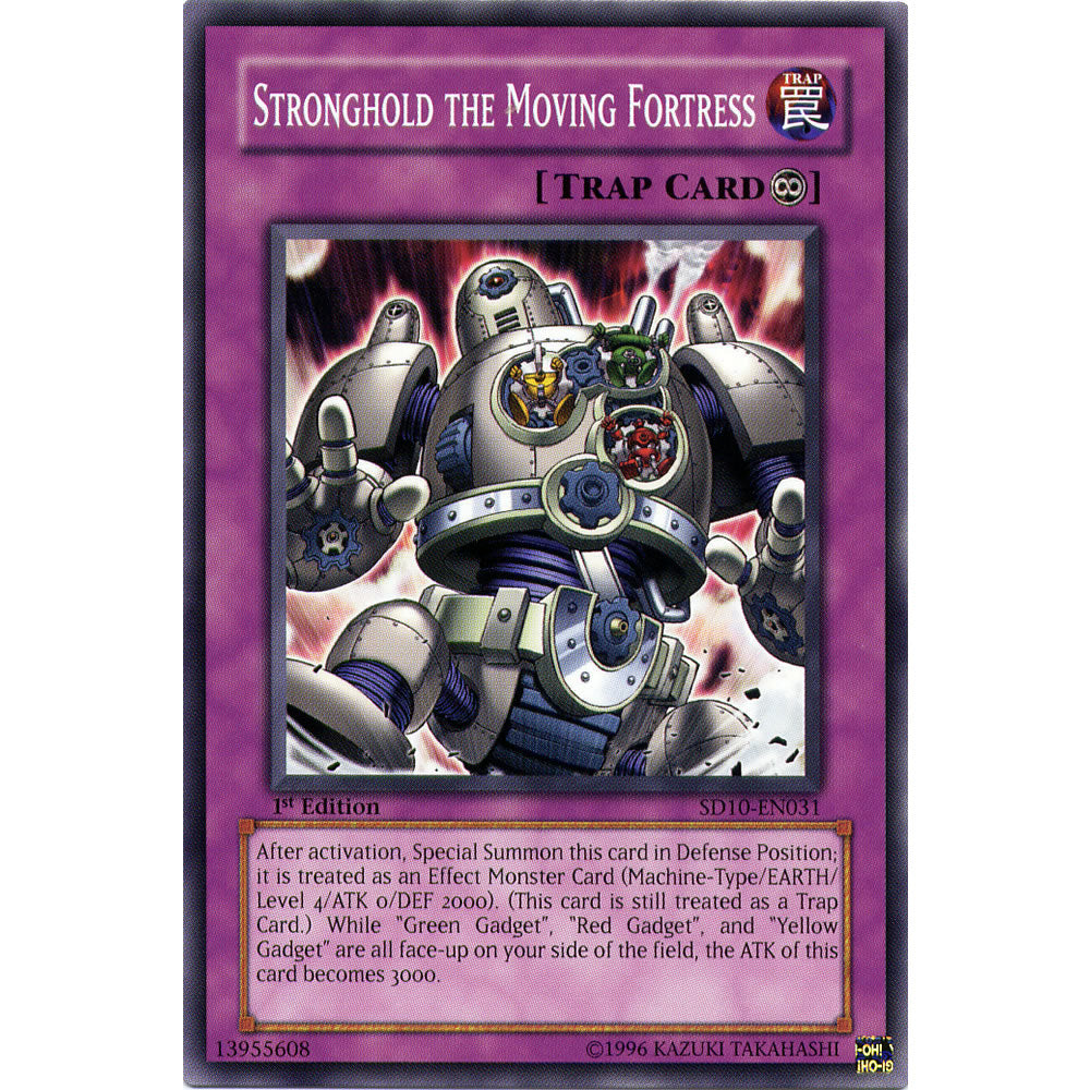 Stronghold the Moving Fortress SD10-EN031 Yu-Gi-Oh! Card from the Machine Revolt Set