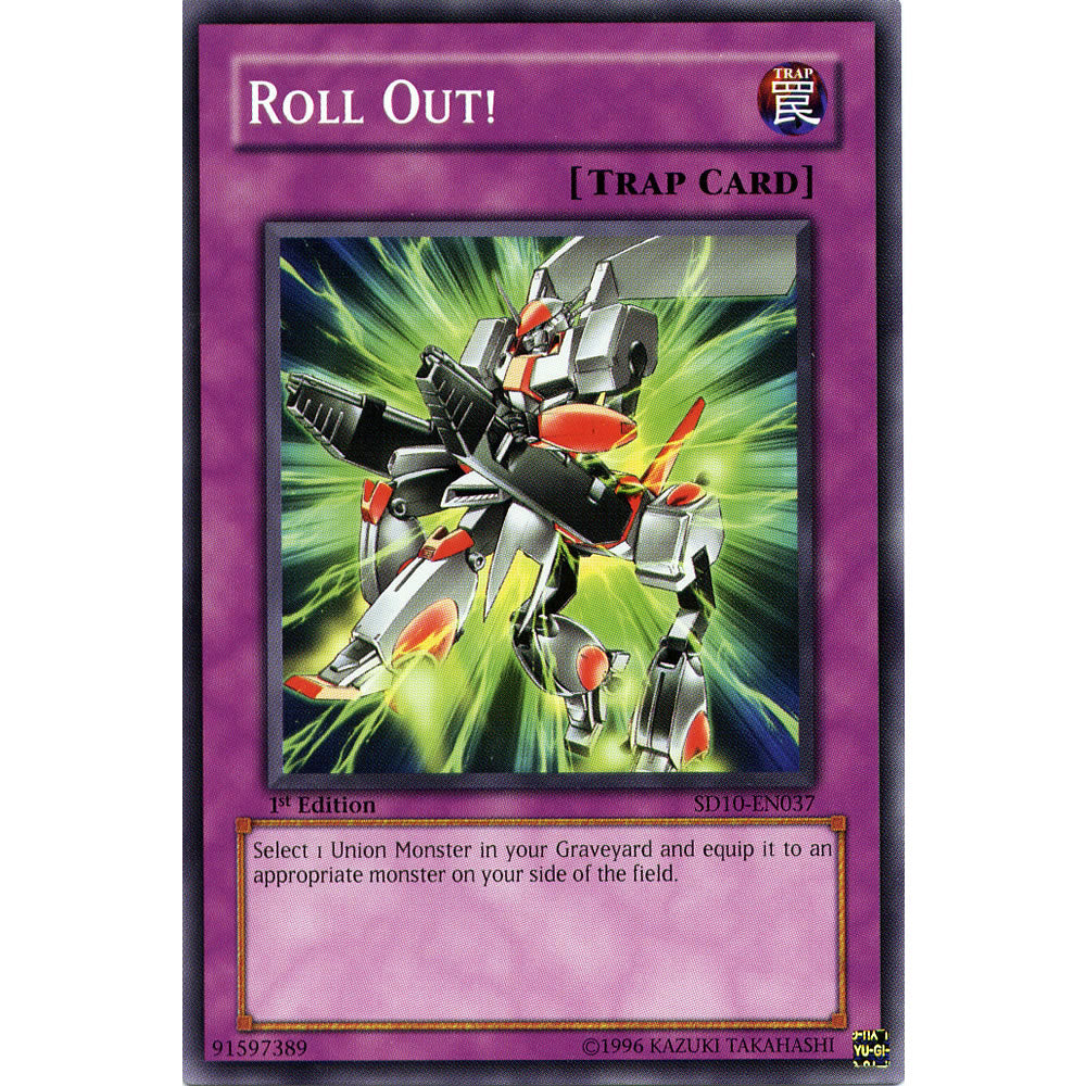Roll Out! SD10-EN037 Yu-Gi-Oh! Card from the Machine Revolt Set