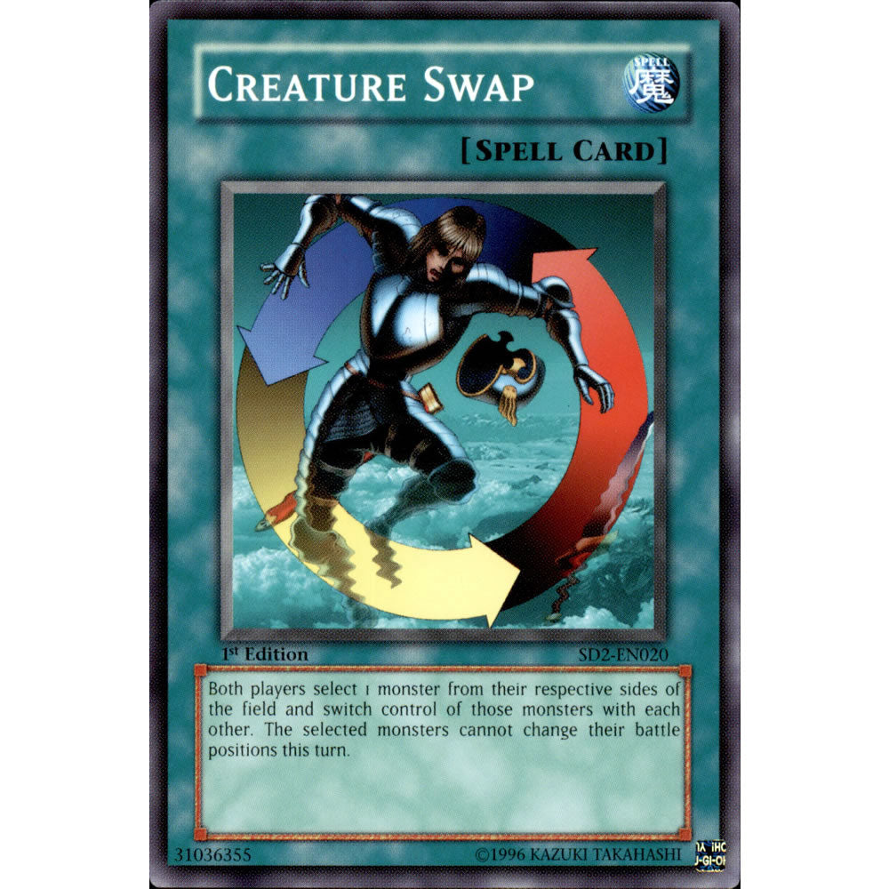 Creature Swap SD2-EN020 Yu-Gi-Oh! Card from the Zombie Madness Set