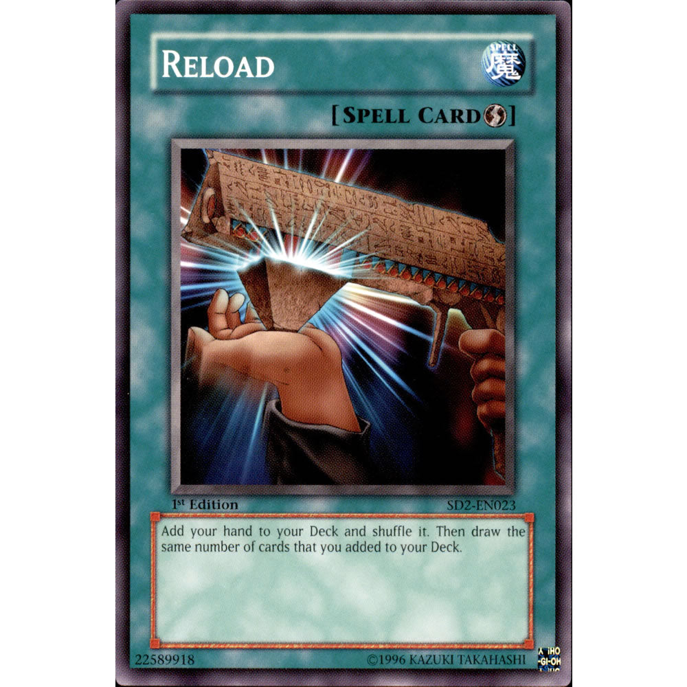 Reload SD2-EN023 Yu-Gi-Oh! Card from the Zombie Madness Set