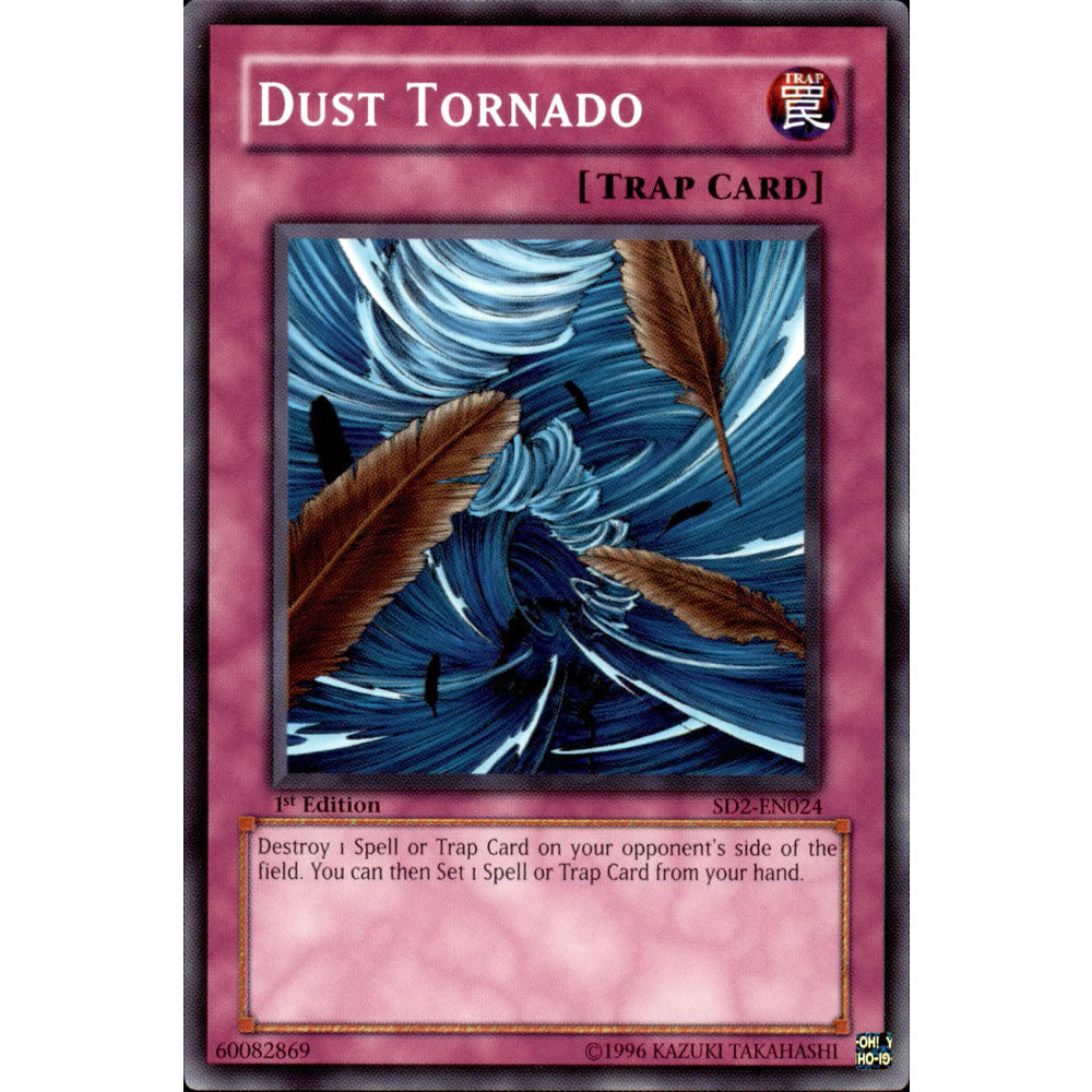 Dust Tornado SD2-EN024 Yu-Gi-Oh! Card from the Zombie Madness Set