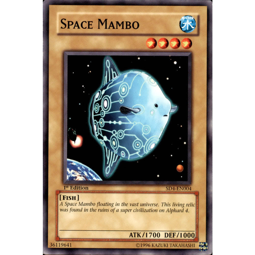 Space Mambo SD4-EN004 Yu-Gi-Oh! Card from the Fury From The Deep Set