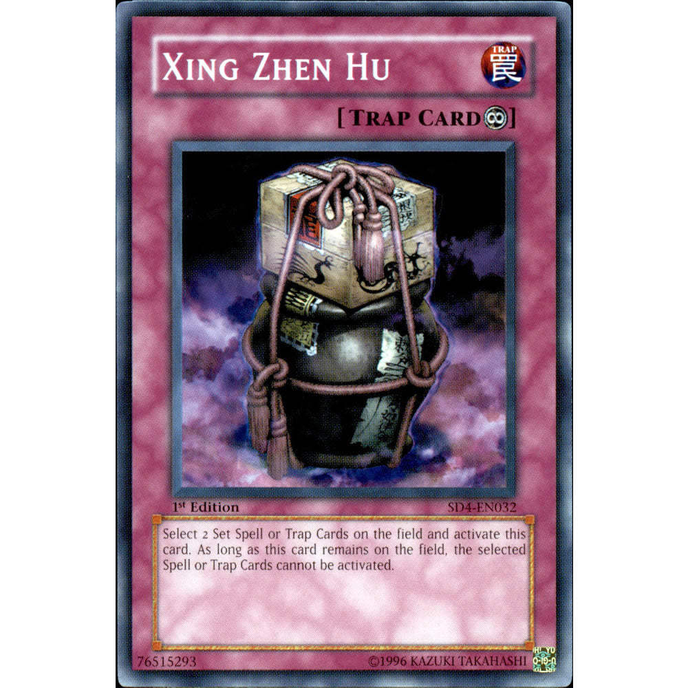 Xing Zhen Hu SD4-EN032 Yu-Gi-Oh! Card from the Fury From The Deep Set