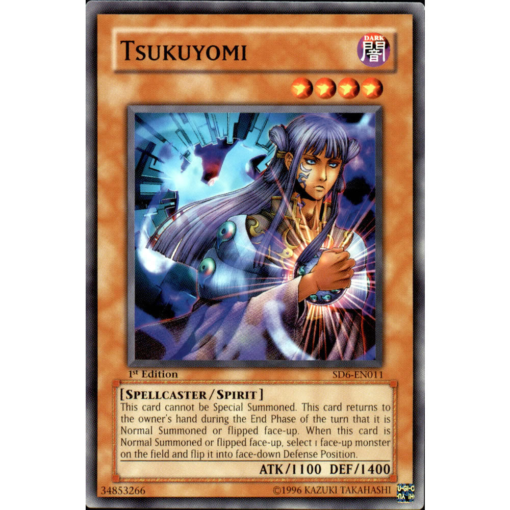 Tsukuyomi SD6-EN011 Yu-Gi-Oh! Card from the Spellcasters Judgement Set