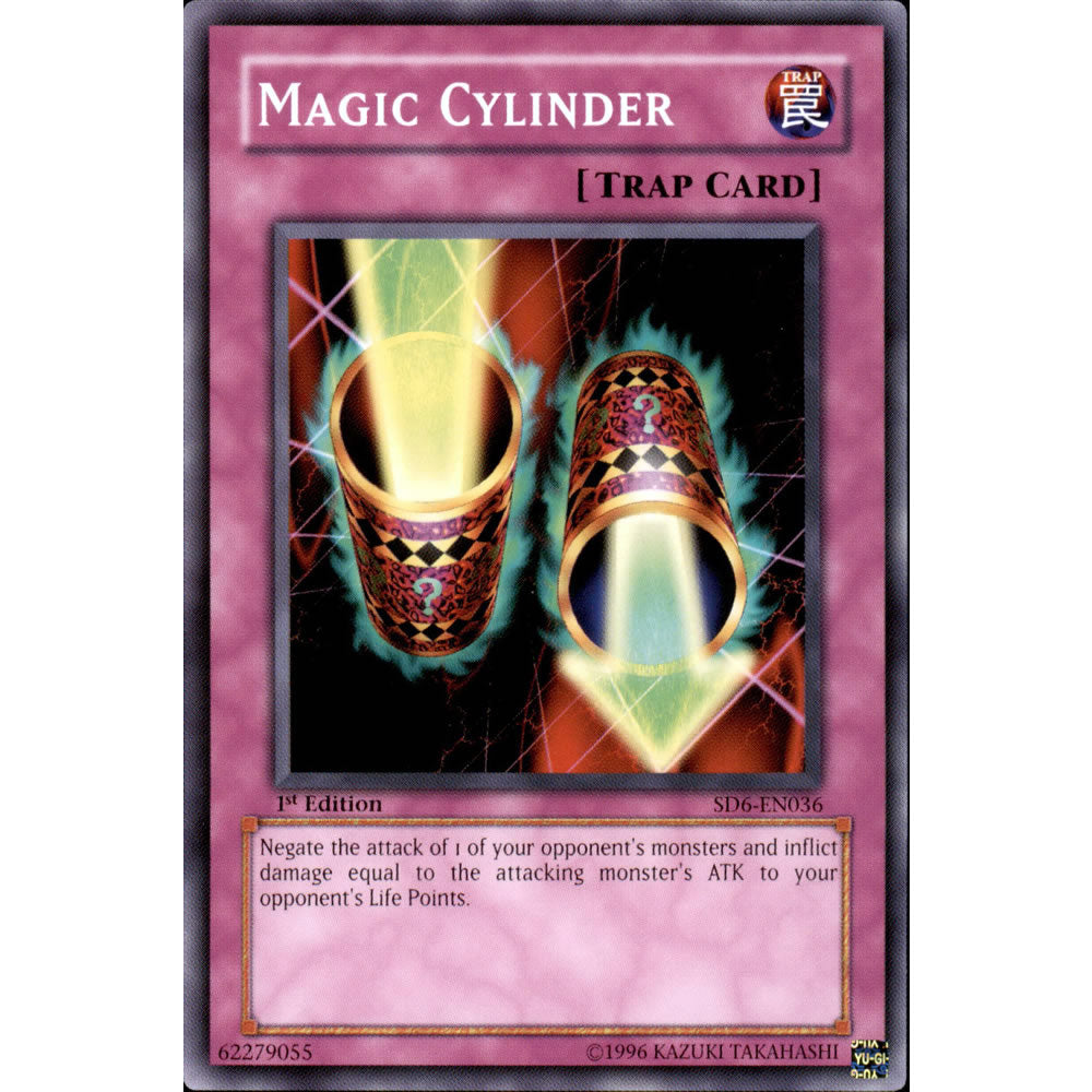 Magic Cylinder SD6-EN036 Yu-Gi-Oh! Card from the Spellcasters Judgement Set