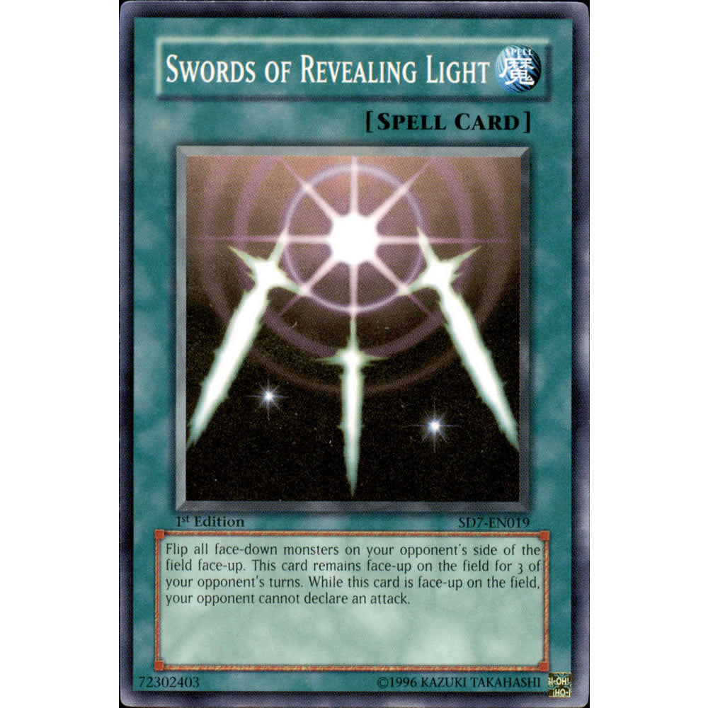 Swords of Revealing Light SD7-EN019 Yu-Gi-Oh! Card from the Invincible Fortress Set