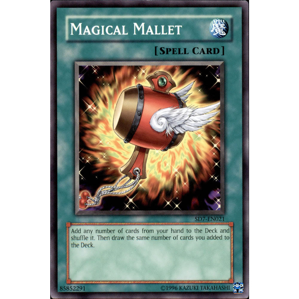 Magical Mallet SD7-EN021 Yu-Gi-Oh! Card from the Invincible Fortress Set