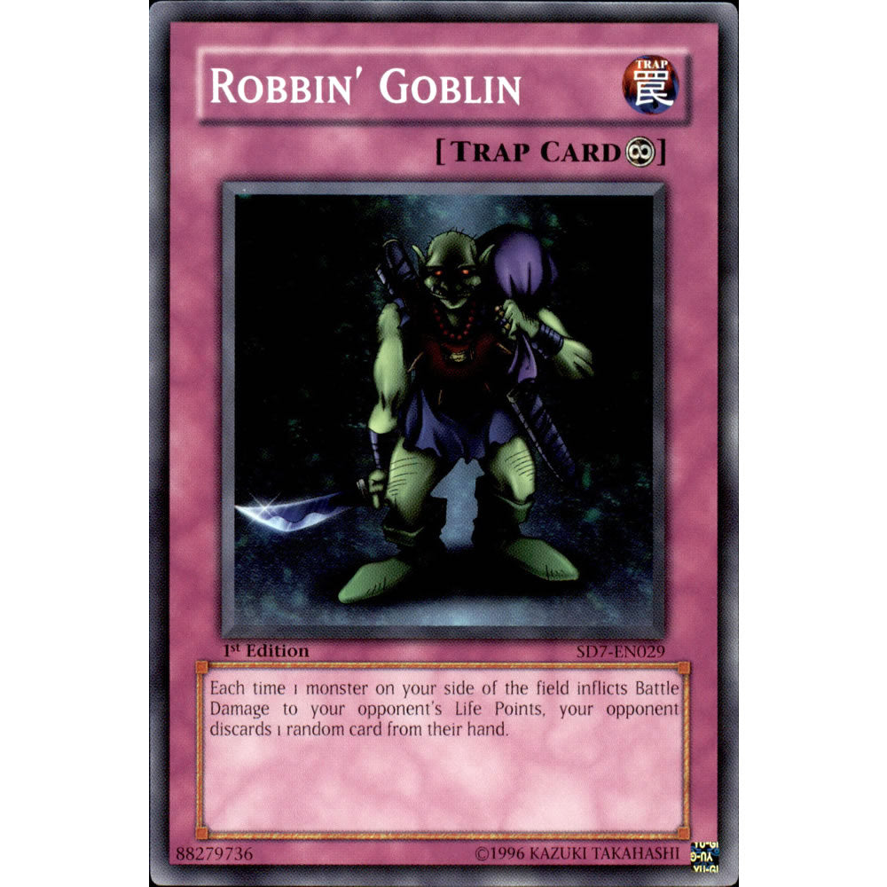 Robbin' Goblin SD7-EN029 Yu-Gi-Oh! Card from the Invincible Fortress Set