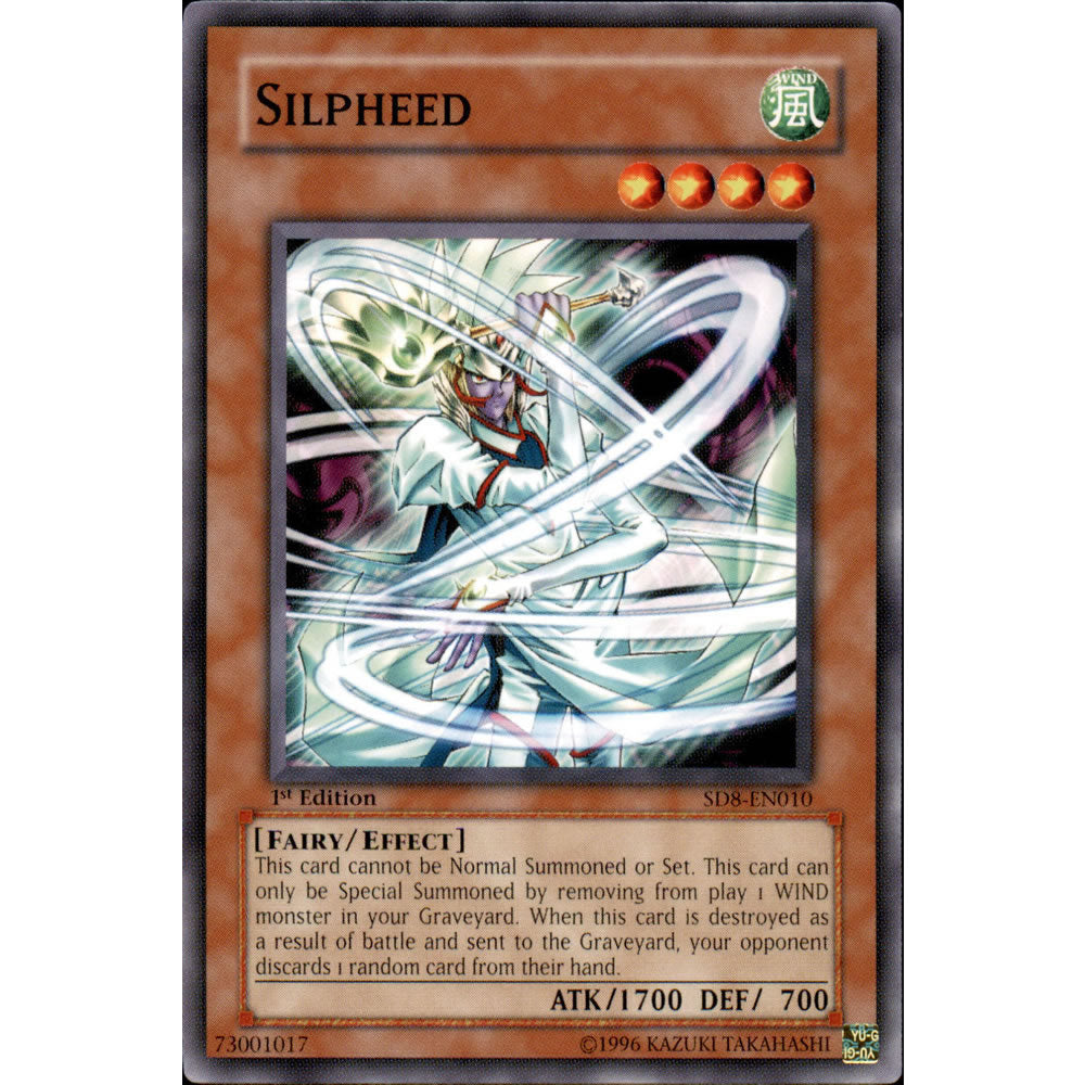 Silpheed SD8-EN010 Yu-Gi-Oh! Card from the Lord of the Storm Set