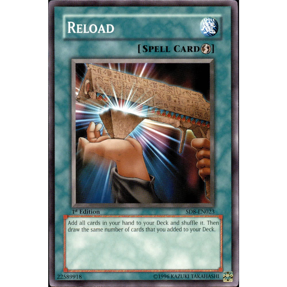 Reload SD8-EN023 Yu-Gi-Oh! Card from the Lord of the Storm Set