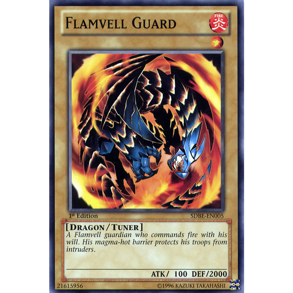 Flamvell Guard SDBE-EN005 Yu-Gi-Oh! Card from the Saga of Blue-Eyes White Dragon Set