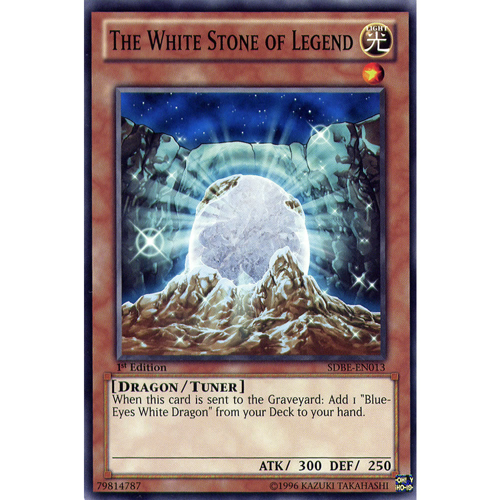 The White Stone of Legend SDBE-EN013 Yu-Gi-Oh! Card from the Saga of Blue-Eyes White Dragon Set