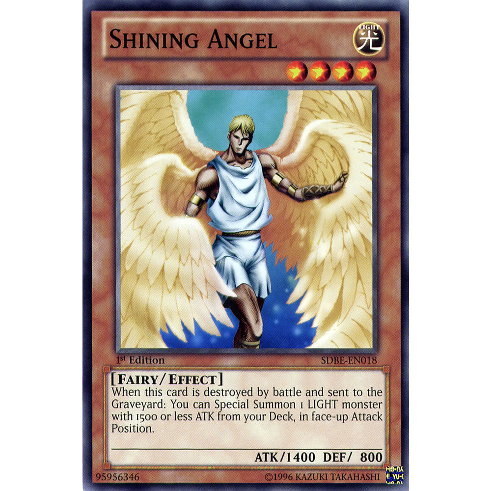 Shining Angel SDBE-EN018 Yu-Gi-Oh! Card from the Saga of Blue-Eyes White Dragon Set