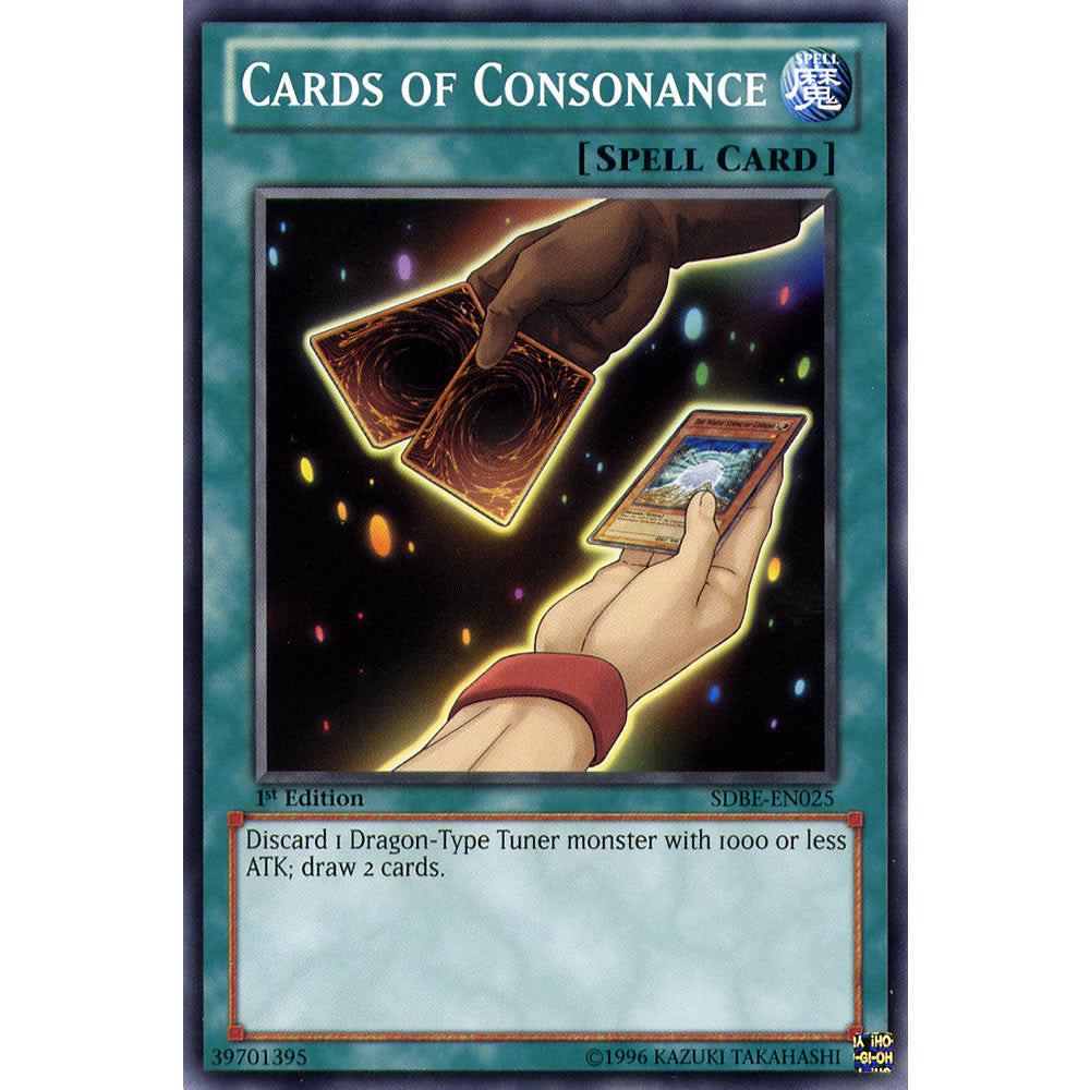 Cards of Consonance SDBE-EN025 Yu-Gi-Oh! Card from the Saga of Blue-Eyes White Dragon Set