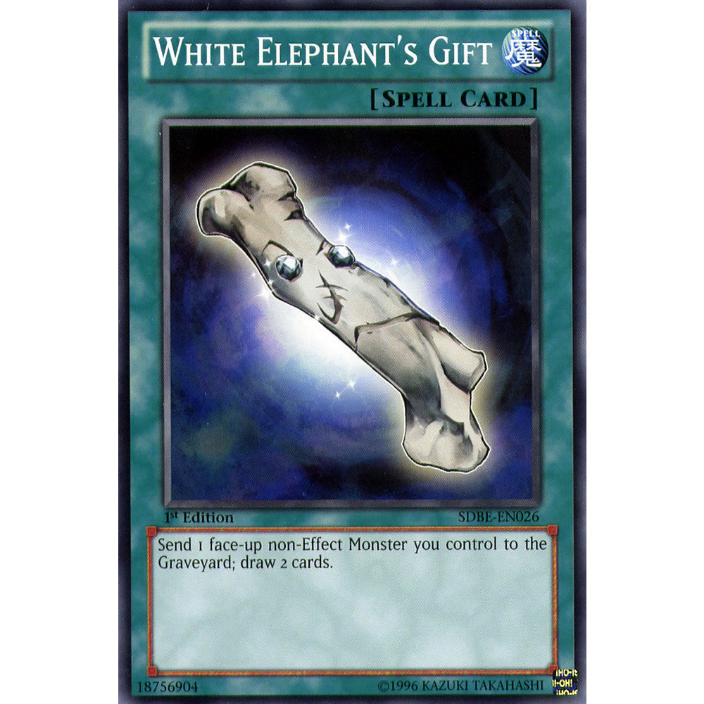 White Elephant's Gift SDBE-EN026 Yu-Gi-Oh! Card from the Saga of Blue-Eyes White Dragon Set