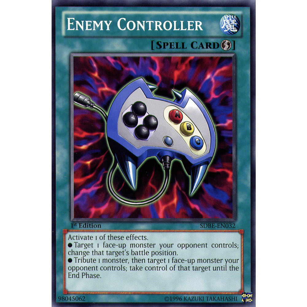 Enemy Controller SDBE-EN032 Yu-Gi-Oh! Card from the Saga of Blue-Eyes White Dragon Set