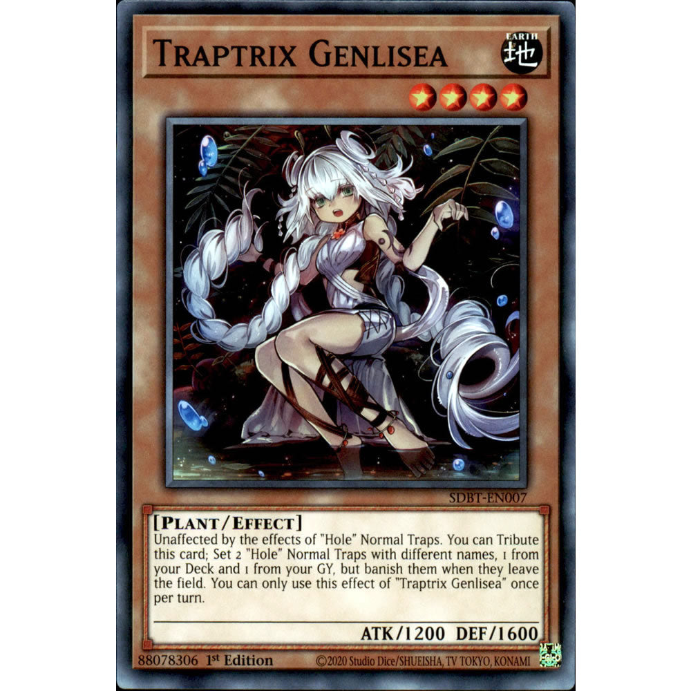 Traptrix Genlisea SDBT-EN007 Yu-Gi-Oh! Card from the Beware of Traptrix Set