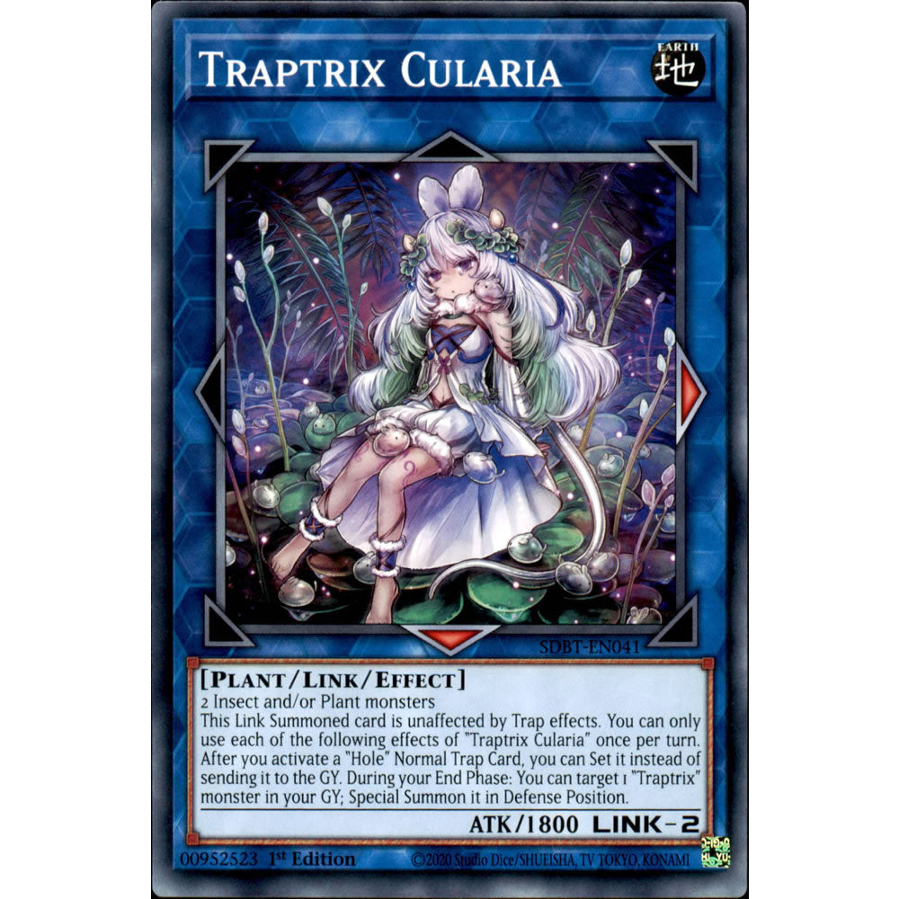 Traptrix Cularia SDBT-EN041 Yu-Gi-Oh! Card from the Beware of Traptrix Set