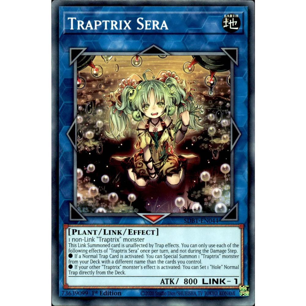 Traptrix Sera SDBT-EN044 Yu-Gi-Oh! Card from the Beware of Traptrix Set