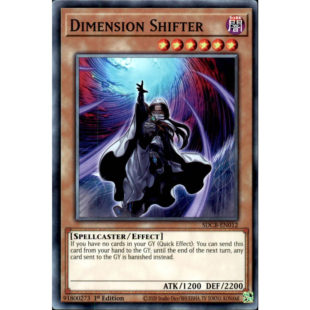 Dimension Shifter SDCB-EN012 Yu-Gi-Oh! Card from the Legend of the Crystal Beasts Set