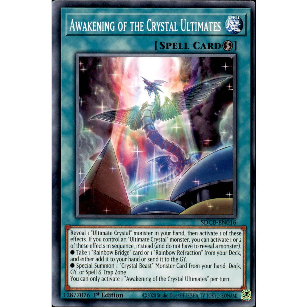 Awakening of the Crystal Ultimates SDCB-EN016 Yu-Gi-Oh! Card from the Legend of the Crystal Beasts Set