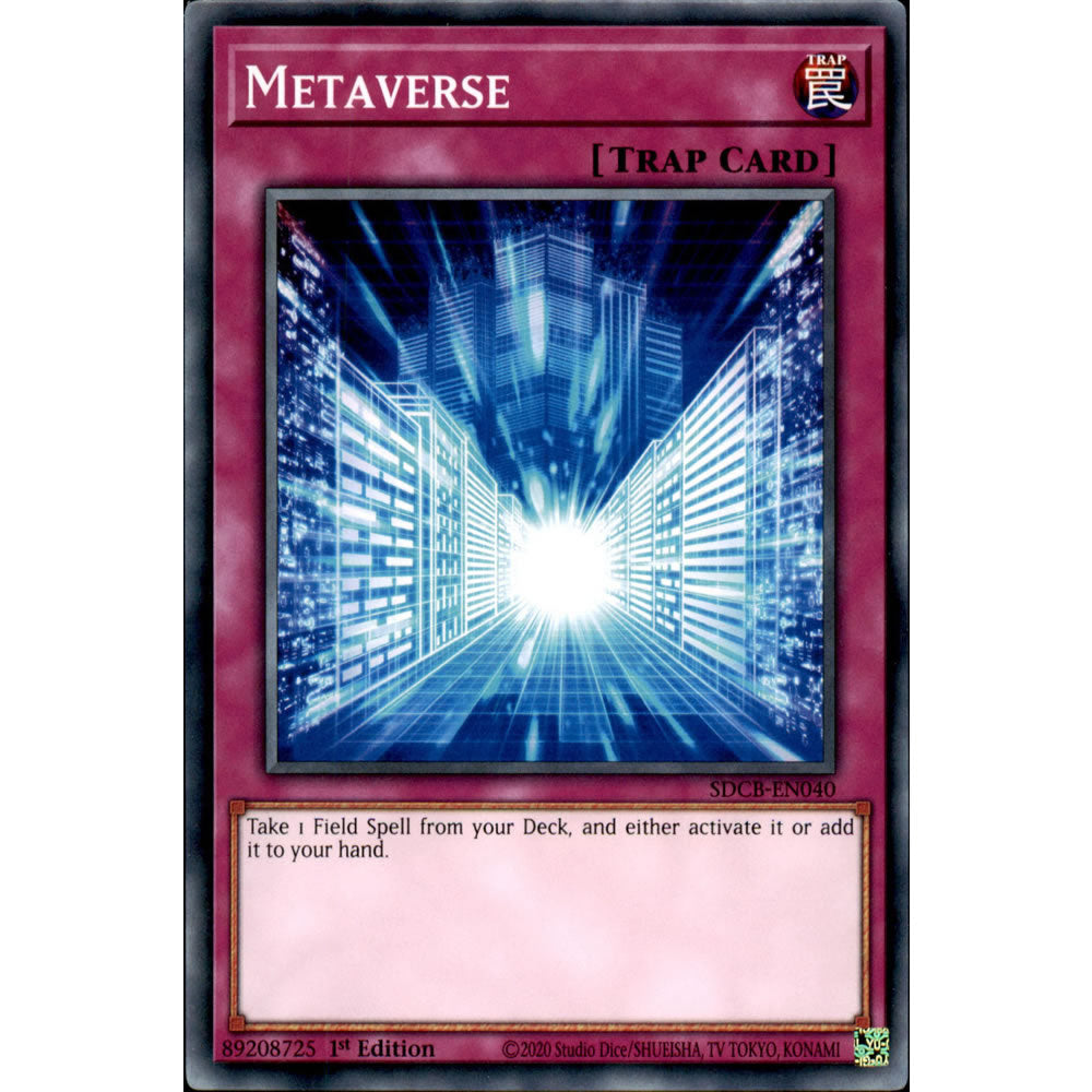 Metaverse SDCB-EN040 Yu-Gi-Oh! Card from the Legend of the Crystal Beasts Set