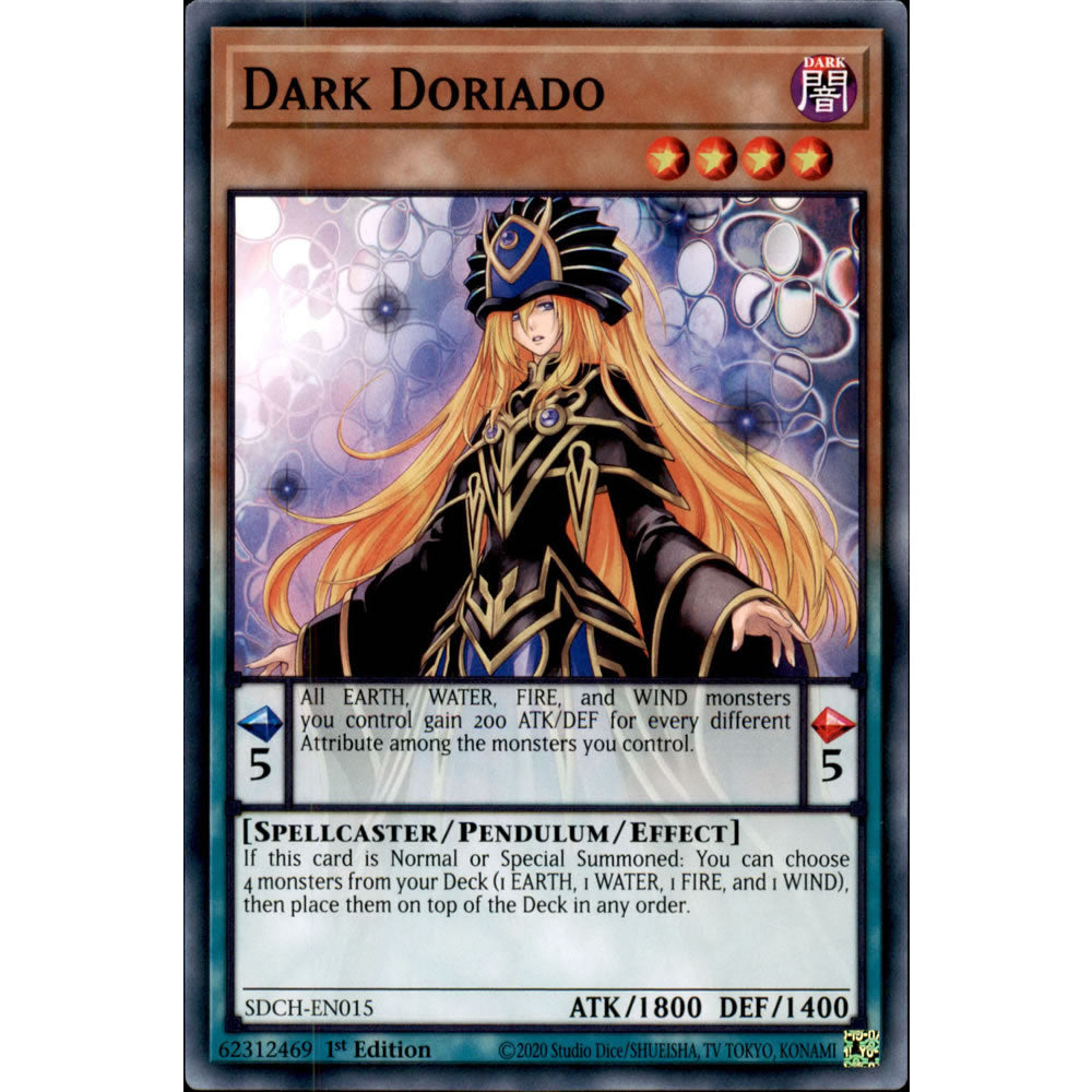 Dark Doriado SDCH-EN015 Yu-Gi-Oh! Card from the Spirit Charmers Set