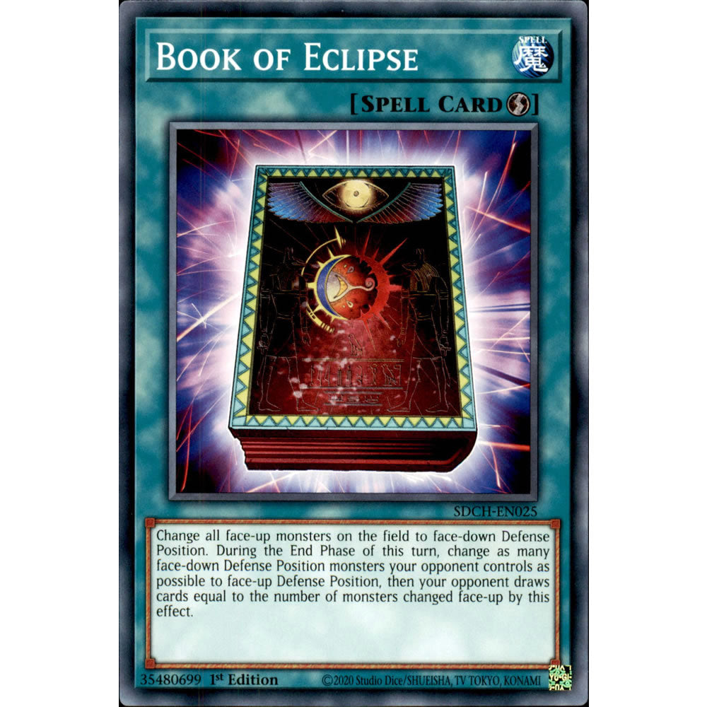 Book of Eclipse SDCH-EN025 Yu-Gi-Oh! Card from the Spirit Charmers Set