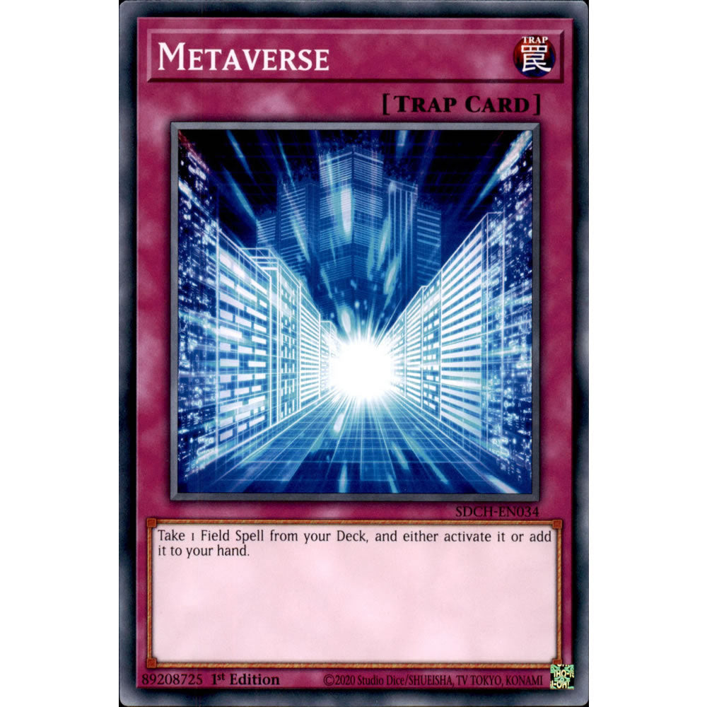 Metaverse SDCH-EN034 Yu-Gi-Oh! Card from the Spirit Charmers Set