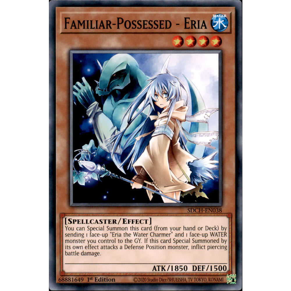Familiar-Possessed - Eria SDCH-EN038 Yu-Gi-Oh! Card from the Spirit Charmers Set