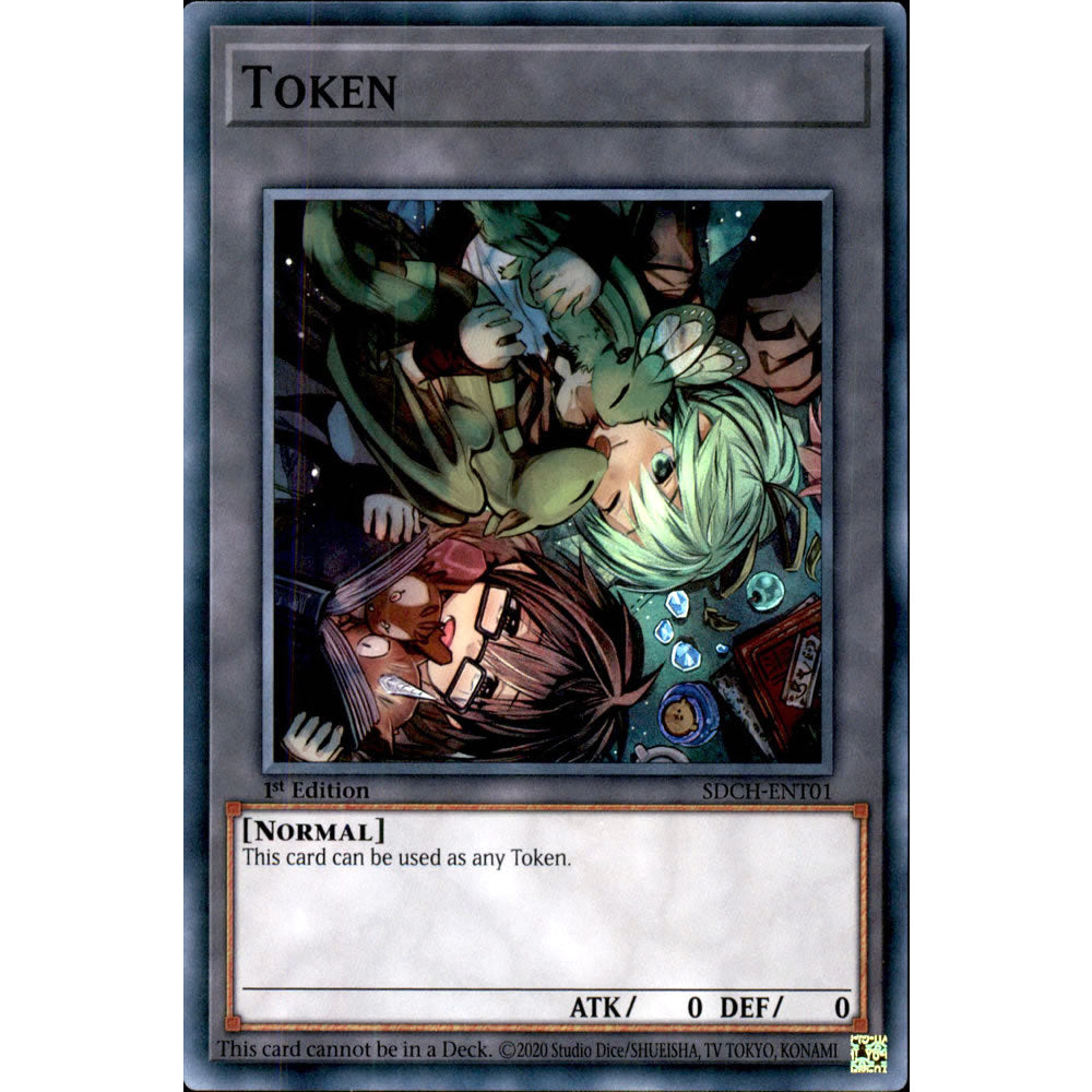 Token SDCH-ENT01 Yu-Gi-Oh! Card from the Spirit Charmers Set