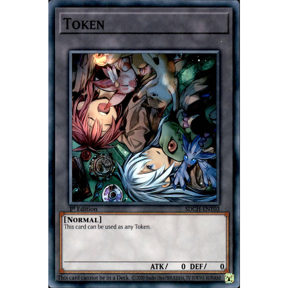Token SDCH-ENT02 Yu-Gi-Oh! Card from the Spirit Charmers Set